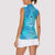 Slovenia Sport Women Sleeveless Polo Shirt Alpine-Inspired Design with National Crest