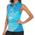 Slovenia Sport Women Sleeveless Polo Shirt Alpine-Inspired Design with National Crest