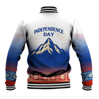 Slovenian Independence Baseball Jacket 1990 Tribute with Dragon Emblem and Alpine Legacy