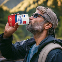 Slovenian Independence 4 in 1 Can Cooler Tumbler 1990 Tribute with Dragon Emblem and Alpine Legacy