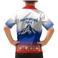 Slovenian Independence Family Matching Mermaid Dress and Hawaiian Shirt 1990 Tribute with Dragon Emblem and Alpine Legacy