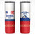 Slovenian Independence Skinny Tumbler 1990 Tribute with Dragon Emblem and Alpine Legacy
