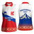 Slovenian Independence Women Sleeveless Polo Shirt 1990 Tribute with Dragon Emblem and Alpine Legacy