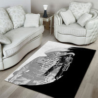 Nat Love Area Rug Deadwood Dick Legendary Black Cowboy - Famous Outlaw Quote