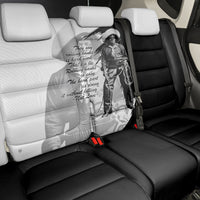 Nat Love Back Car Seat Cover Deadwood Dick Legendary Black Cowboy - Famous Outlaw Quote