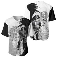 Nat Love Baseball Jersey Deadwood Dick Legendary Black Cowboy - Famous Outlaw Quote
