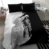 Nat Love Bedding Set Deadwood Dick Legendary Black Cowboy - Famous Outlaw Quote