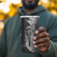 Nat Love 4 in 1 Can Cooler Tumbler Deadwood Dick Legendary Black Cowboy - Famous Outlaw Quote