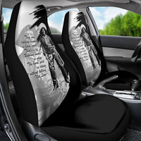 Nat Love Car Seat Cover Deadwood Dick Legendary Black Cowboy - Famous Outlaw Quote