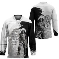 Nat Love Hockey Jersey Deadwood Dick Legendary Black Cowboy - Famous Outlaw Quote