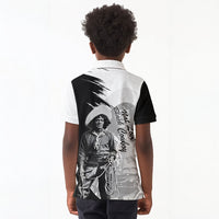 Nat Love Kid Polo Shirt Deadwood Dick Legendary Black Cowboy - Famous Outlaw Quote