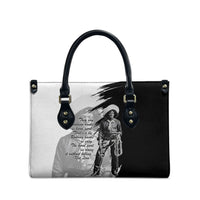 Nat Love Leather Bag Deadwood Dick Legendary Black Cowboy - Famous Outlaw Quote