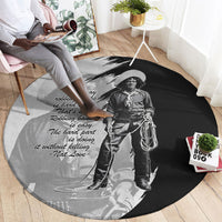 Nat Love Round Carpet Deadwood Dick Legendary Black Cowboy - Famous Outlaw Quote