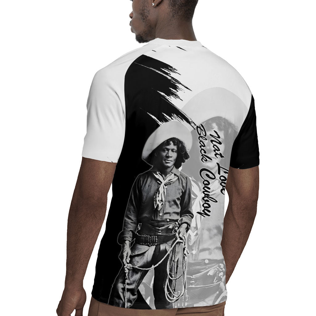 Nat Love Rugby Jersey Deadwood Dick Legendary Black Cowboy - Famous Outlaw Quote