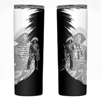 Nat Love Skinny Tumbler Deadwood Dick Legendary Black Cowboy - Famous Outlaw Quote