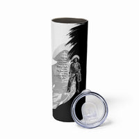 Nat Love Skinny Tumbler Deadwood Dick Legendary Black Cowboy - Famous Outlaw Quote