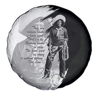 Nat Love Spare Tire Cover Deadwood Dick Legendary Black Cowboy - Famous Outlaw Quote