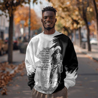 Nat Love Sweatshirt Deadwood Dick Legendary Black Cowboy - Famous Outlaw Quote