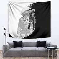 Nat Love Tapestry Deadwood Dick Legendary Black Cowboy - Famous Outlaw Quote
