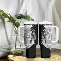 Nat Love Tumbler With Handle Deadwood Dick Legendary Black Cowboy - Famous Outlaw Quote