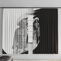 Nat Love Window Curtain Deadwood Dick Legendary Black Cowboy - Famous Outlaw Quote
