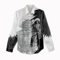 Nat Love Women Casual Shirt Deadwood Dick Legendary Black Cowboy - Famous Outlaw Quote
