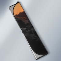 Nat Love Deadwood Dick Legendary Black Cowboy Auto Sun Shade Western Frontier Style With Native Southwest Pattern