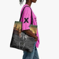 Nat Love Deadwood Dick Legendary Black Cowboy Tote Bag Western Frontier Style With Native Southwest Pattern