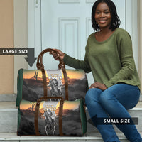Nat Love Deadwood Dick Legendary Black Cowboy Travel Bag Western Frontier Style With Native Southwest Pattern