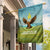 Mongolia Garden Flag with Eagle Map Eternal Blue Sky Steppe Spirit