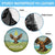 Mongolia Spare Tire Cover with Eagle Map Eternal Blue Sky Steppe Spirit
