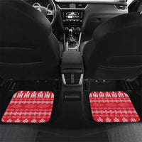 Mongolia Car Mats with Soyombo Dragon Sun Red Blue Tradition Spirit