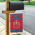 Mongolia Garden Flag with Soyombo Dragon Sun Red Blue Tradition Spirit