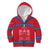 Mongolia Kid Hoodie with Soyombo Dragon Sun Red Blue Tradition Spirit