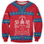 Mongolia Sweatshirt with Soyombo Dragon Sun Red Blue Tradition Spirit
