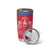 Mongolia Tumbler Cup with Soyombo Dragon Sun Red Blue Tradition Spirit
