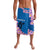 Mongolia Lavalava with Floral Wolf Pink Blossom Blue Sky Spirit