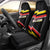 Belgium Car Seat Cover with Black Red Yellow Lightning Flag Stripe Spirit