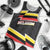 Belgium Men Tank Top with Black Red Yellow Lightning Flag Stripe Spirit
