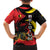 Belgium Family Matching Summer Maxi Dress and Hawaiian Shirt with Black Red Lion Crest Flag Flame Spirit