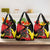 Belgium Grocery Bag with Black Red Lion Crest Flag Flame Spirit