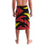 Belgium Lavalava with Black Red Lion Crest Flag Flame Spirit