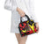 Belgium Shoulder Handbag with Black Red Lion Crest Flag Flame Spirit