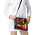 Belgium Shoulder Handbag with Black Red Lion Crest Flag Flame Spirit