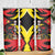 Belgium Skinny Tumbler with Black Red Lion Crest Flag Flame Spirit