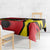 Belgium Tablecloth with Black Red Lion Crest Flag Flame Spirit
