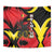 Belgium Tapestry with Black Red Lion Crest Flag Flame Spirit