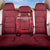 Belgium Back Car Seat Cover with Football Red Map Crest Rose Spirit