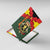 Belgium Canvas Wall Art with Royal Coat of Arms Crown Lion Red Green Checker Spirit