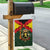 Belgium Garden Flag with Royal Coat of Arms Crown Lion Red Green Checker Spirit